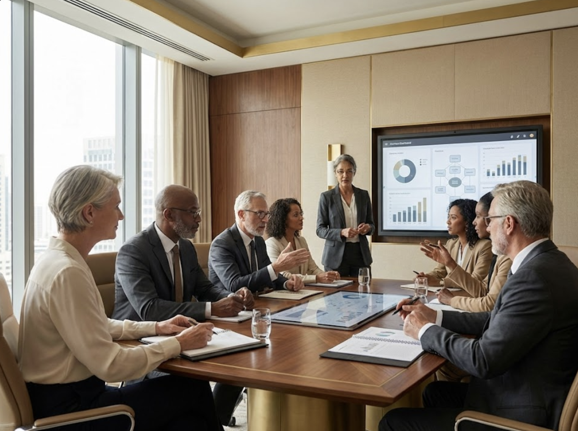 Reunião de conselho executivo